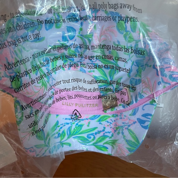 Lilly Pulitzer Run Around Hat Just a Pinch - Picture 4 of 5